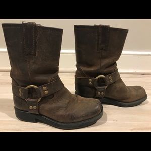 Frye Youth Harness Boots Size 11.5 (US)